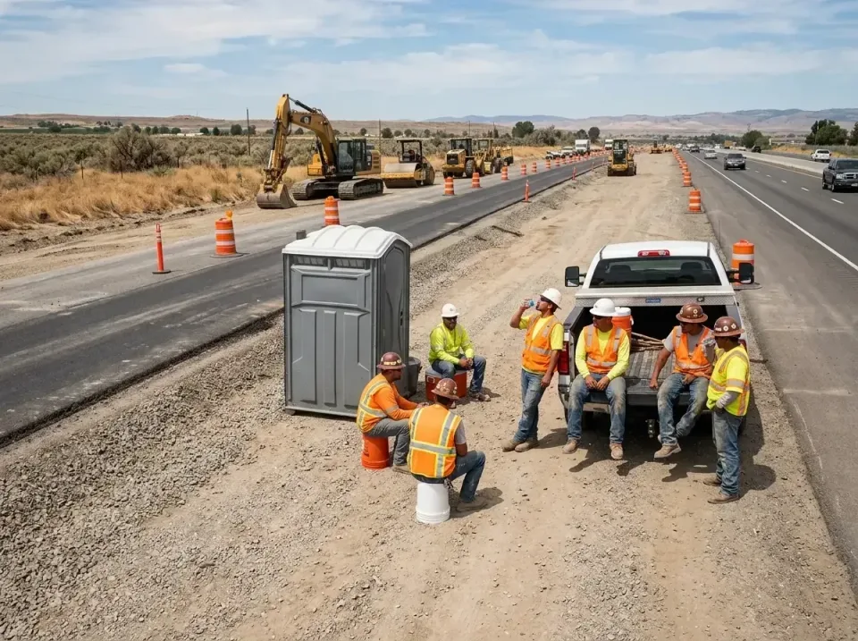 highway-road-construction-crew-007 — frequently asked questions, Porta Potty and Restroom Rentals in Greenwood, AR